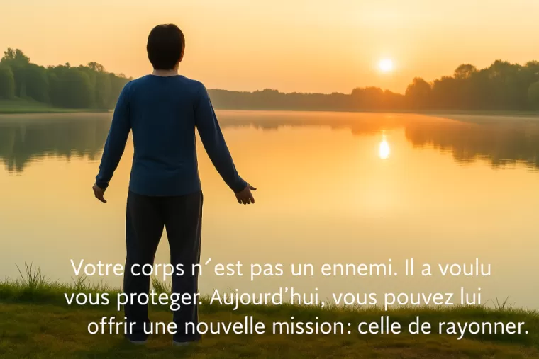 🌿 Votre corps n’est pas un ennemi : il est votre meilleur allié pour mincir naturellement Trop souvent, nous considérons notre corps comme un problème à corriger. Pourtant, si vous avez pris du poids, ce n’est pas un signe de défaillance, mais un mécanisme de survie que votre organisme a mis en place pour vous protéger.