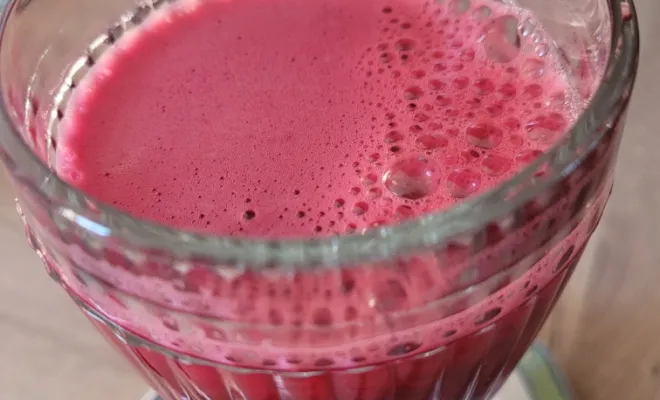 Jus de légumes et fruits bio